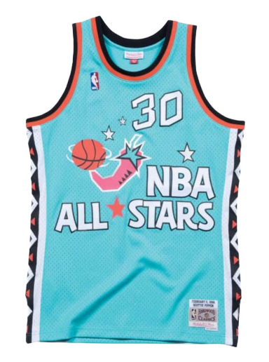 Джерсі Mitchell & Ness ALL STAR 1996 East Scottie Pippen Swingman Jersey Бірюзовий | SMJYEL18053-ASETEAL96SPI