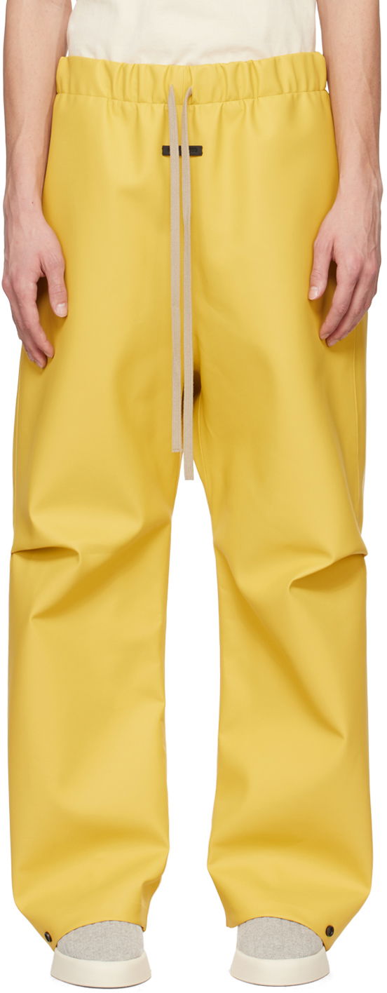 Штани Fear of God Yellow Rubberized Trousers Жовтий | FG840-318RUB