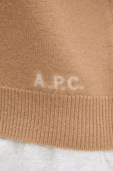 Cветр A.P.C. A.P.C. Pull Esther Wool Sweater Коричневий | WVBDK.F23373.CAB, 3