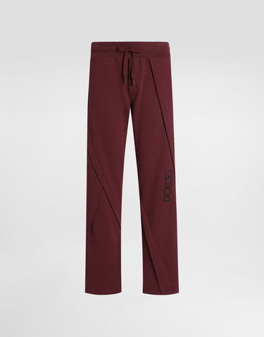 Спортивні штани Dolce & Gabbana Dolce & Gabbana Stretch Jersey Jogging Pants Бордовий | GP10ZTG7O2LF0130, 0
