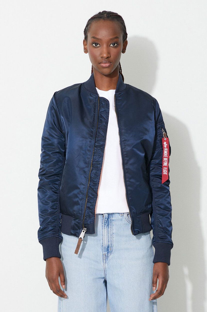 Куртка бомбер Alpha Industries Bomber Jacket Синій | 133009.07