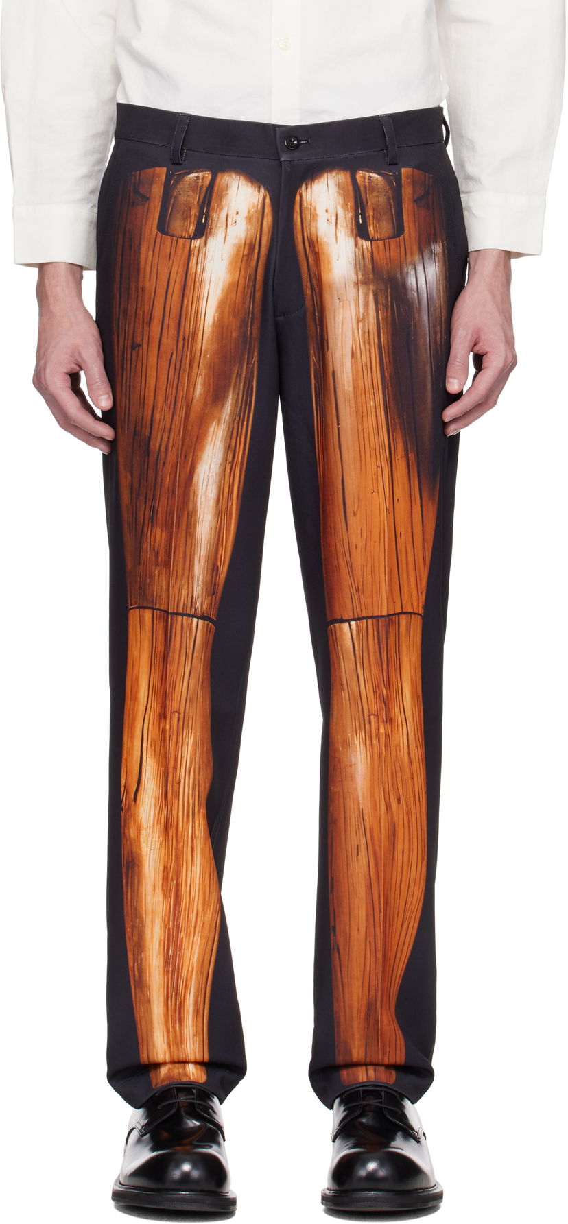 Штани KidSuper KidSuper Mannequin Figure Suit Trousers чорний | SS25-SUB-10
