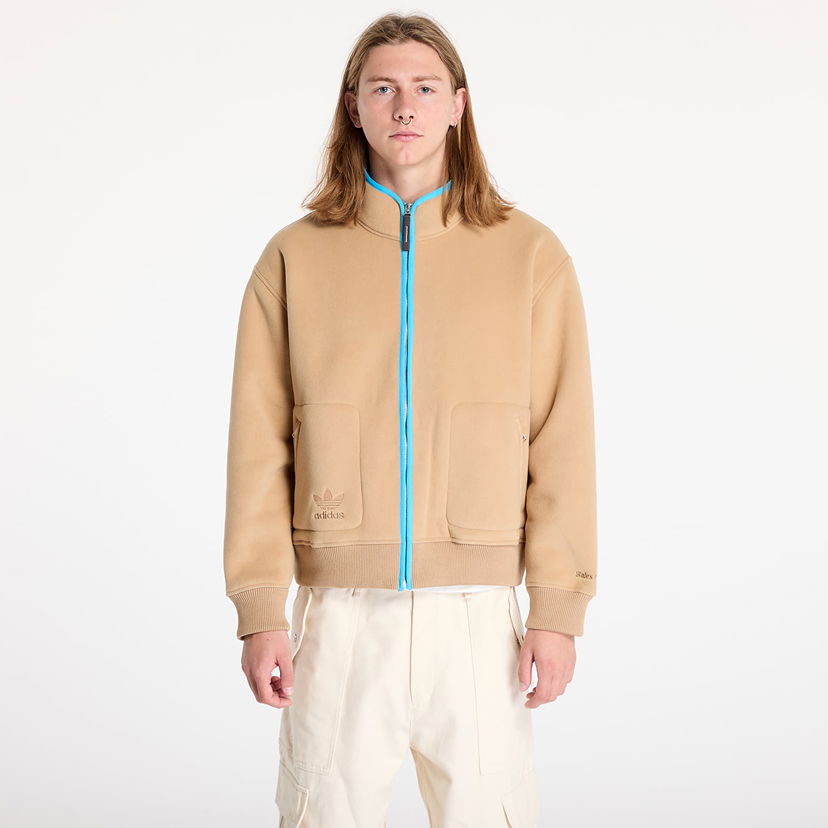 Світшоти adidas Originals Fleece Jacket Коричневий | JJ2937