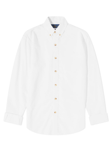 Сорочка Polo by Ralph Lauren Pique Button білий | 710837297003