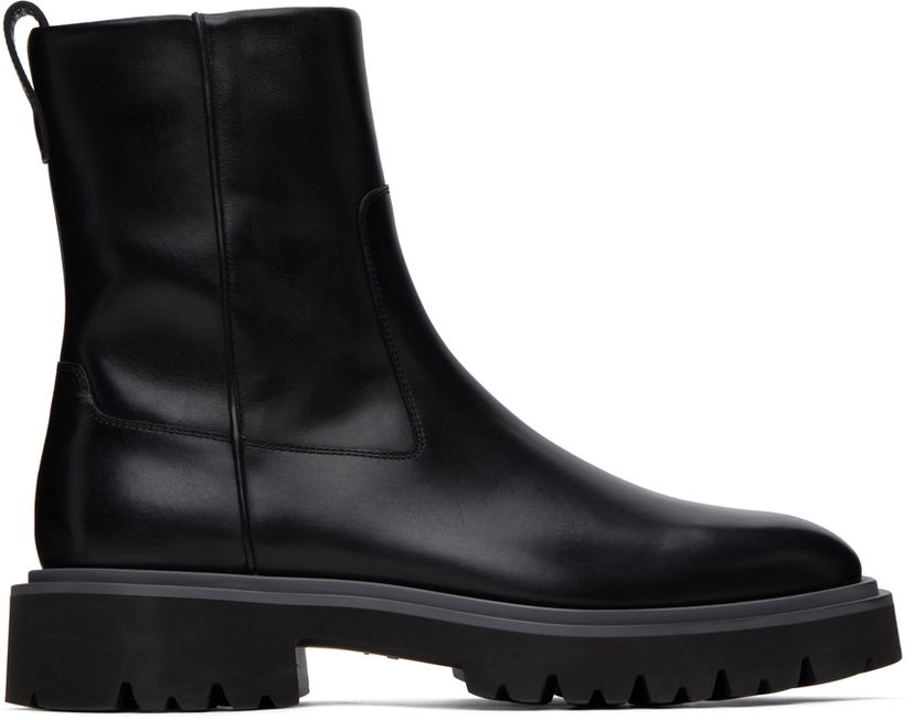Куртка FERRAGAMO Ferragamo Leather Chelsea Boots чорний | 762544 021497001