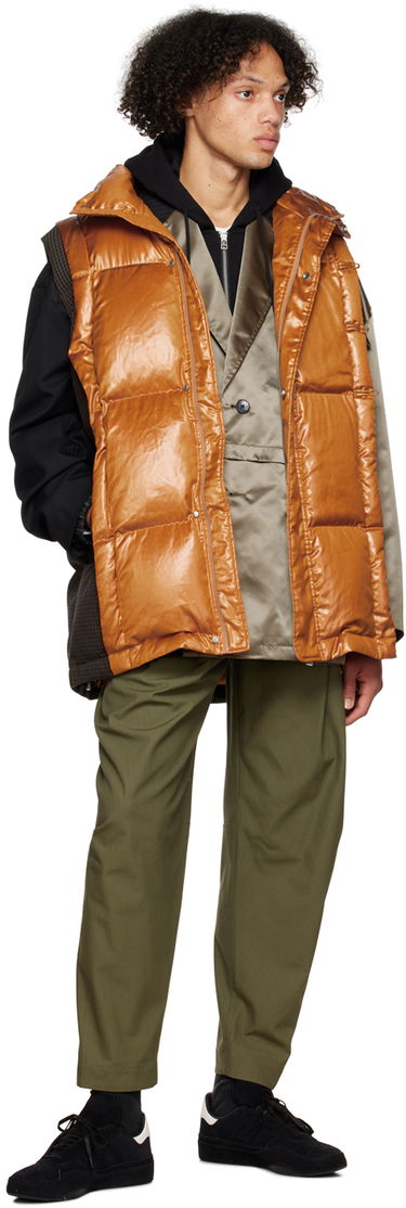 Жилет Feng Chen Wang Feng Chen Wang Deconstructed Down Vest Коричневий | FUF14VS04, 3