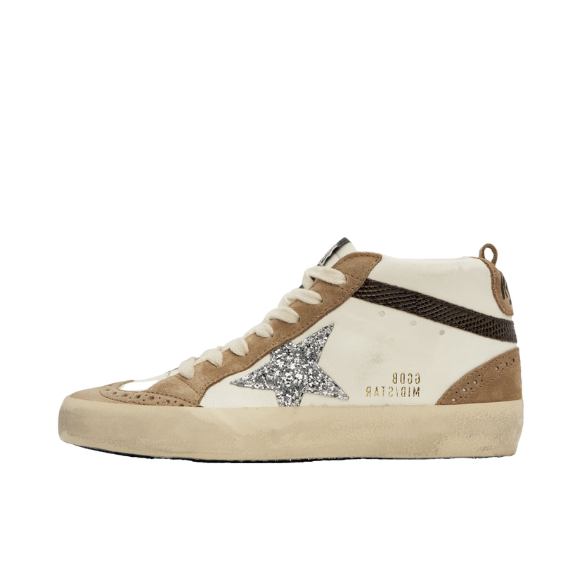 Кросівки та взуття Golden Goose Mid Star Sneakers білий | GWF00122.F006158.11930