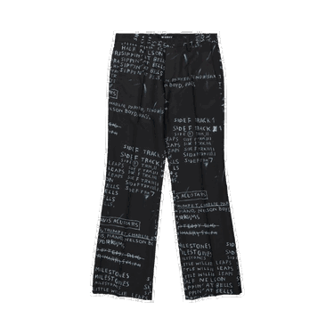 Штани MISBHV Basquiat Edition Discography Flared Trousers чорний | 122U760B, 0