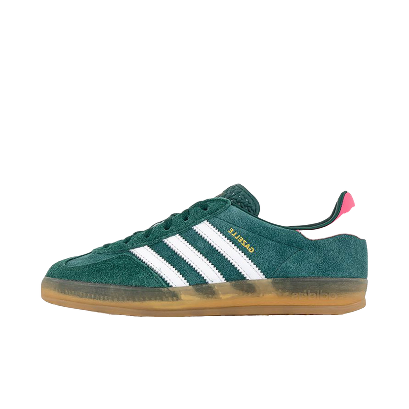 Кросівки та взуття adidas Originals Gazelle Indoor Collegiate Green Lucid Pink Зелений | IG5929
