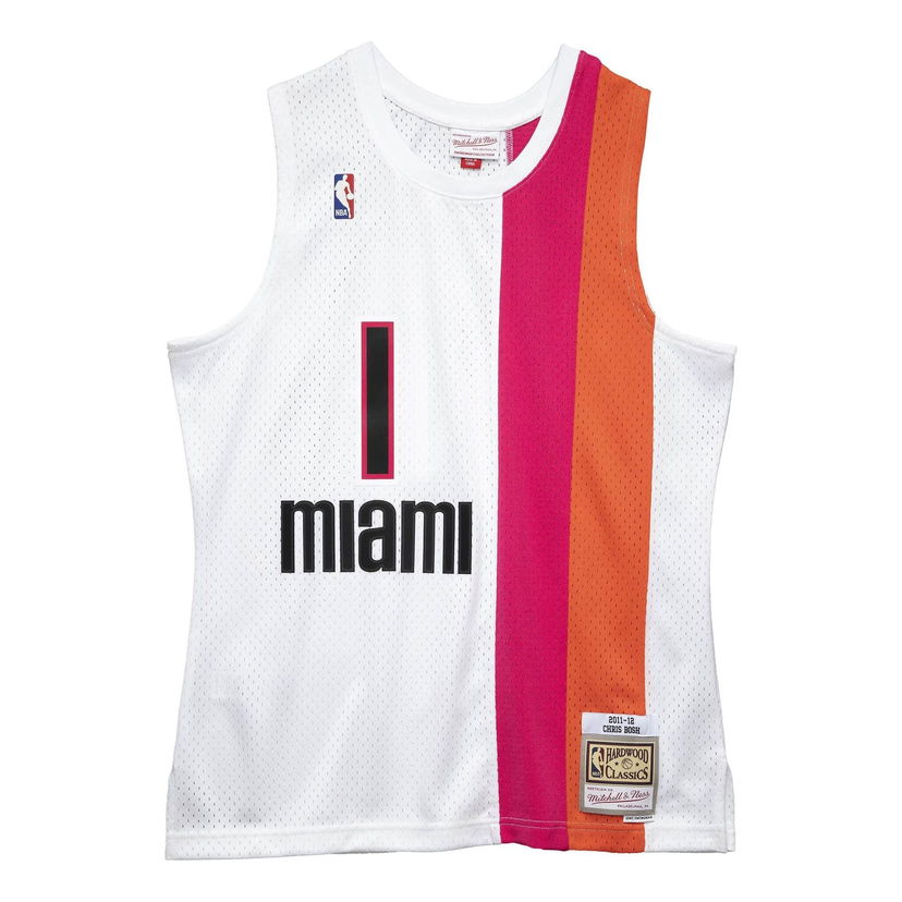 Безрукавка Mitchell & Ness NBA Miami Heat 2011-12 Swingman Jersey білий | SMJYGS20056-MHEWHIT11CBO