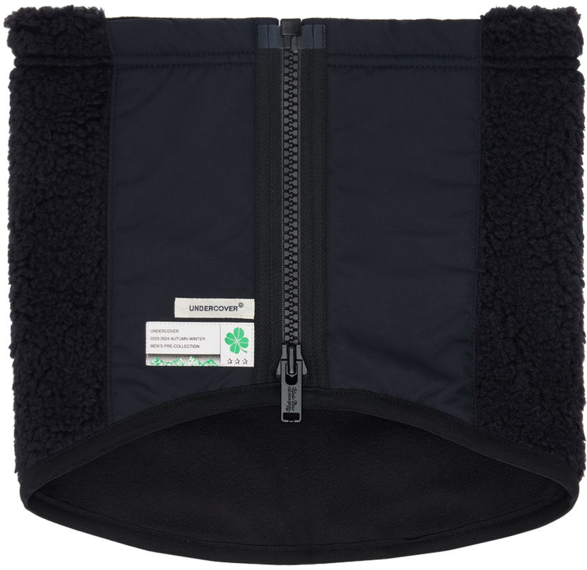 Шарф UNDERCOVER UNDERCOVER Zip Neck Warmer чорний | UP2C4S01