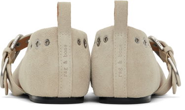 Одяг rag & bone rag & bone Spire Mary Jane Ballerina Flats бежевий | WFF24HF1008SU08, 1