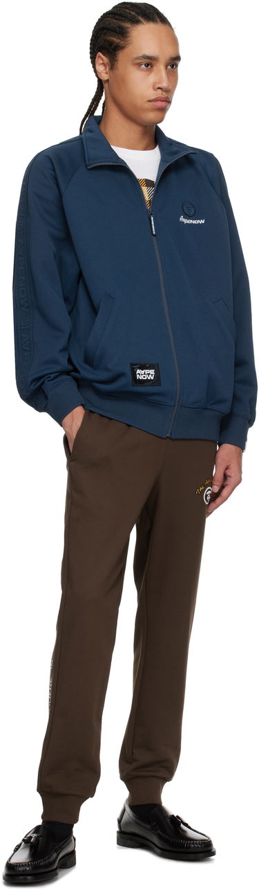 Спортивні штани AAPE by A Bathing Ape AAPE by A Bathing Ape 'AAPE' Basic Sweatpants Коричневий | AAPPTMB698XXNBWD, 3