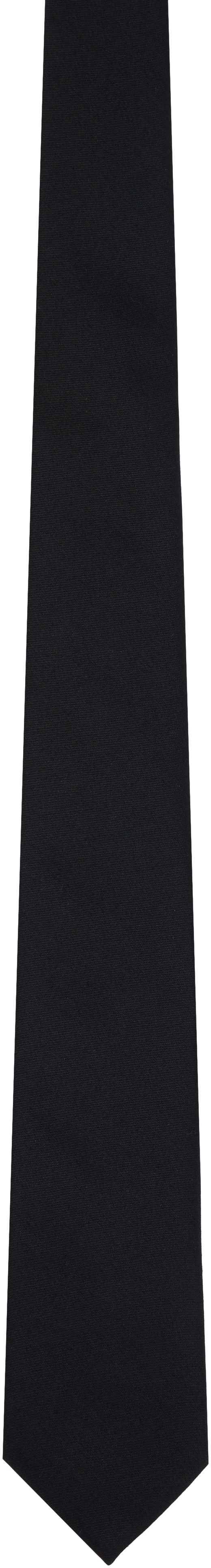 Ремені Valentino Valentino Garavani Wool & Silk Valentie Tie чорний | 6Y2EV194ZFD, 0