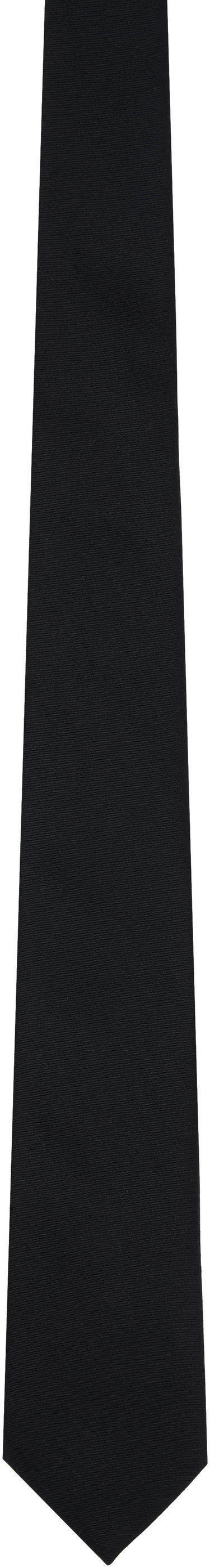 Ремені Valentino Valentino Garavani Wool & Silk Valentie Tie чорний | 6Y2EV194ZFD, 0