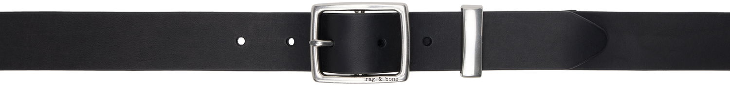 Ремені rag & bone Rag & Bone X Boyfriend Leather Belt чорний | WJW25SB1035LE35, 0