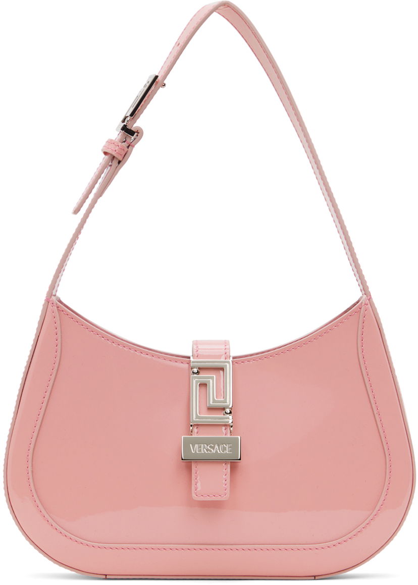 Сумочка Versace Pink Greca Goddess Small Bag Рожевий | 1013167_1A02212