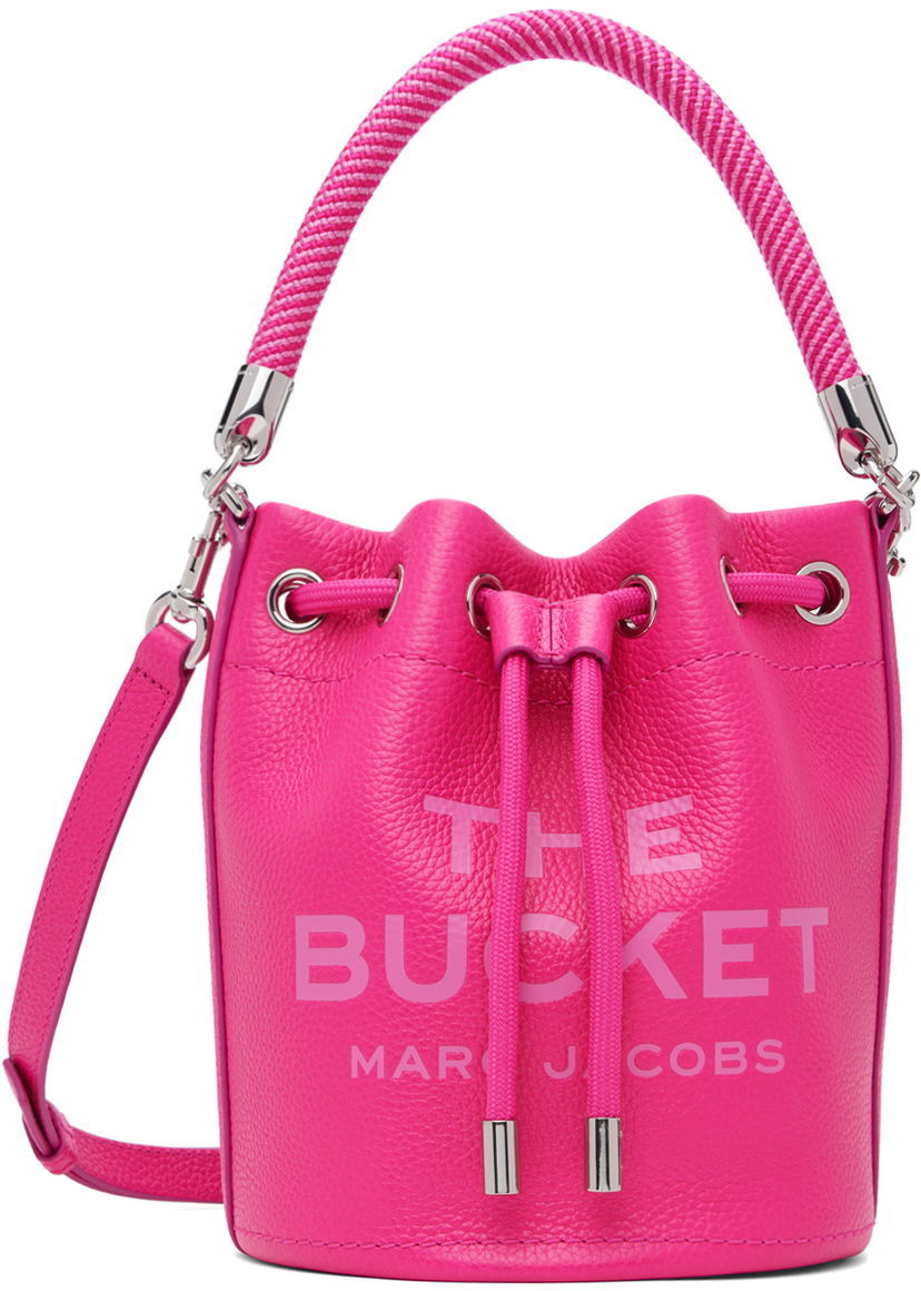 Сумочка Marc Jacobs Marc Jacobs 'The Leather Bucket' Bag Рожевий | H652L01PF22