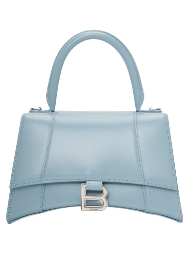 Сумка Balenciaga Small Hourglass Bag Синій | 593546 1QJ4Y