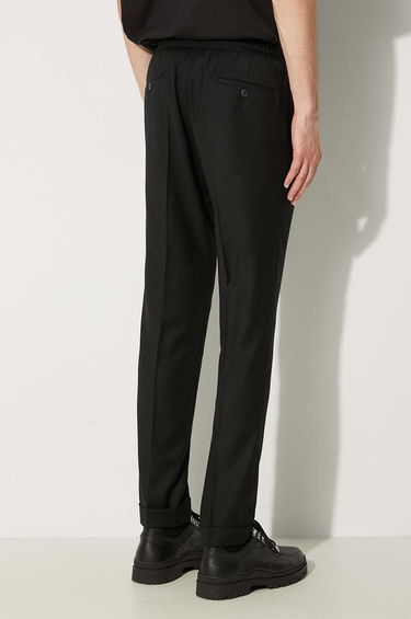 Штани Paul Smith Paul Smith Wool Blend Tapered-Fit Drawstring Trousers чорний | M1R.921T.N00109, 2