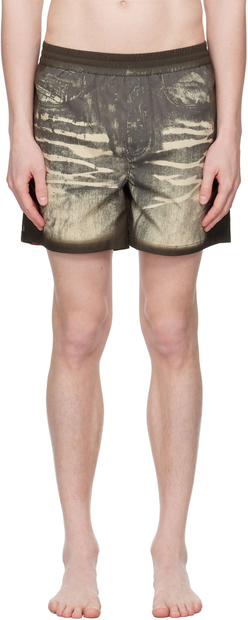 Купальники Diesel Diesel Rio-41-Dnm Swim Shorts Зелений | A17680-0HJBR-E7134