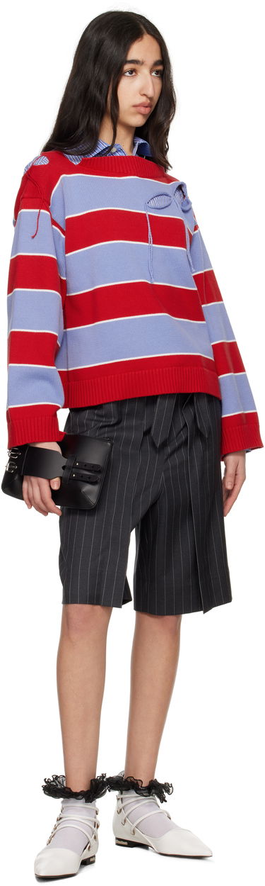 Cветр Charles Jeffrey Loverboy Charles Jeffrey LOVERBOY Slash Stripe Knit Sweater Різнокольоровий | 54091301, 3