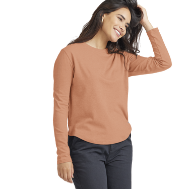 Футболка Allbirds Merino Long Sleeve Tee, Size XS Помаранчевий | A12106W, 2