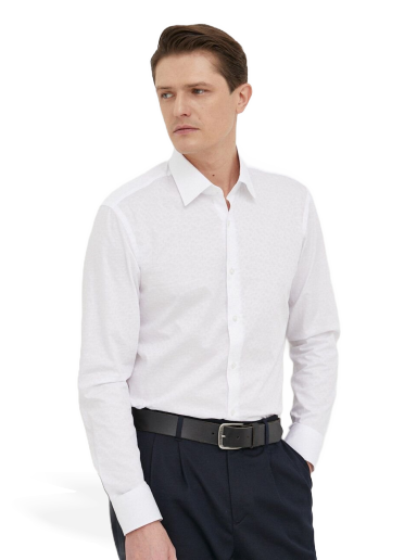 Сорочка BOSS Slim-Fit Shirt білий | 50473310