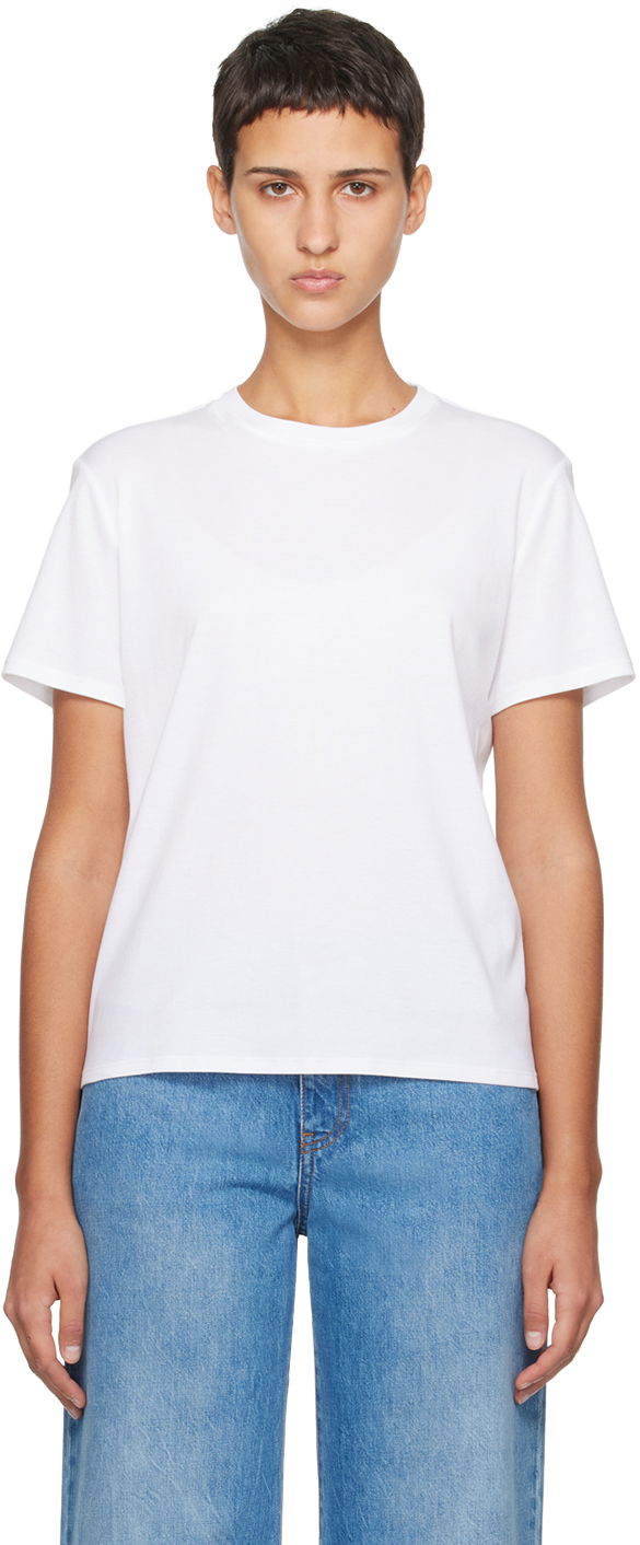 Футболка The Row Wesler Classic T-Shirt білий | 852-F911