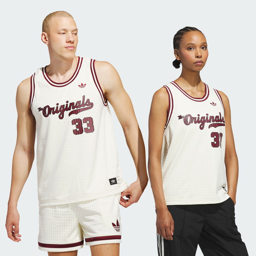 Джерсі adidas Performance Originals Basketball Jersey білий | JM9953
