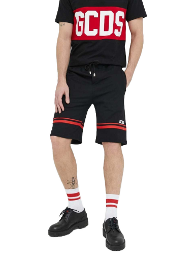 Шорти GCDS Short чорний | SS23M300156