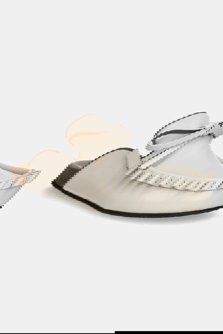 Кросівки та взуття JW Anderson JW Anderson Leather Mules білий | LF0069.LA0323.002, 0