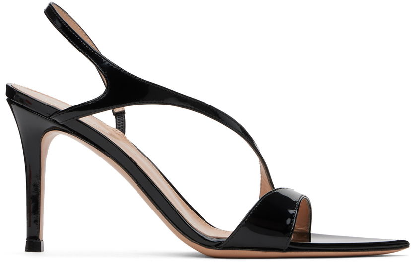 Кросівки та взуття Gianvito Rossi Gianvito Rossi Mayfair Heeled Sandals чорний | G32462.85RIC.VER