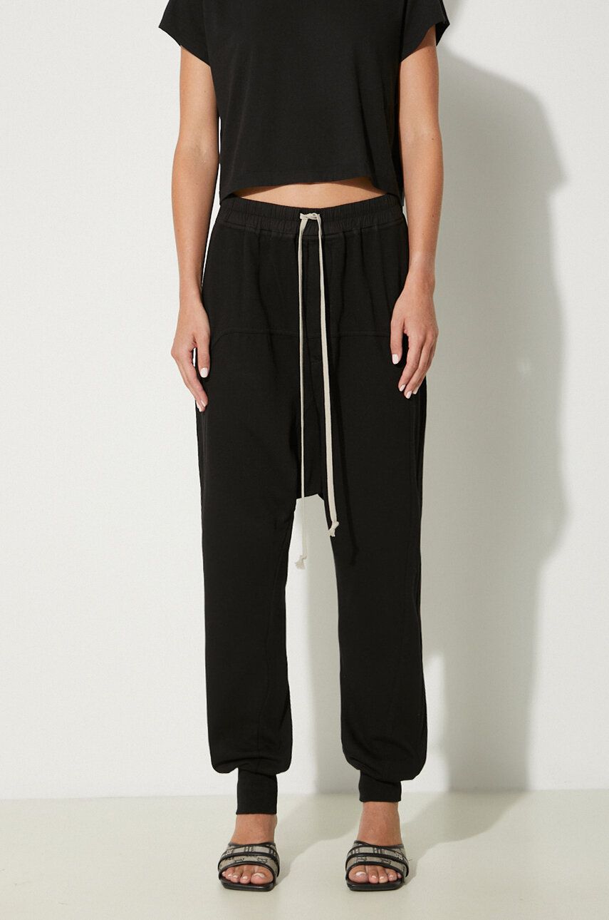 Штани карго Rick Owens Prisoner Drawstring Pants чорний | DS02D2330.RIG, 0
