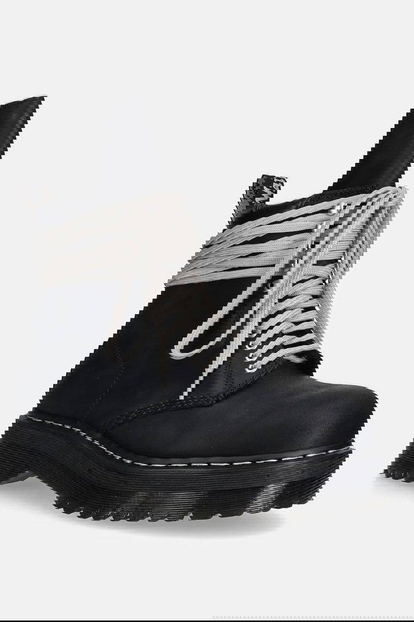Кросівки та взуття Rick Owens Rick Owens DRKSHDW x Dr. Martens Quad Sole Steel Toe Boot чорний | DM02E6813.9001, 0