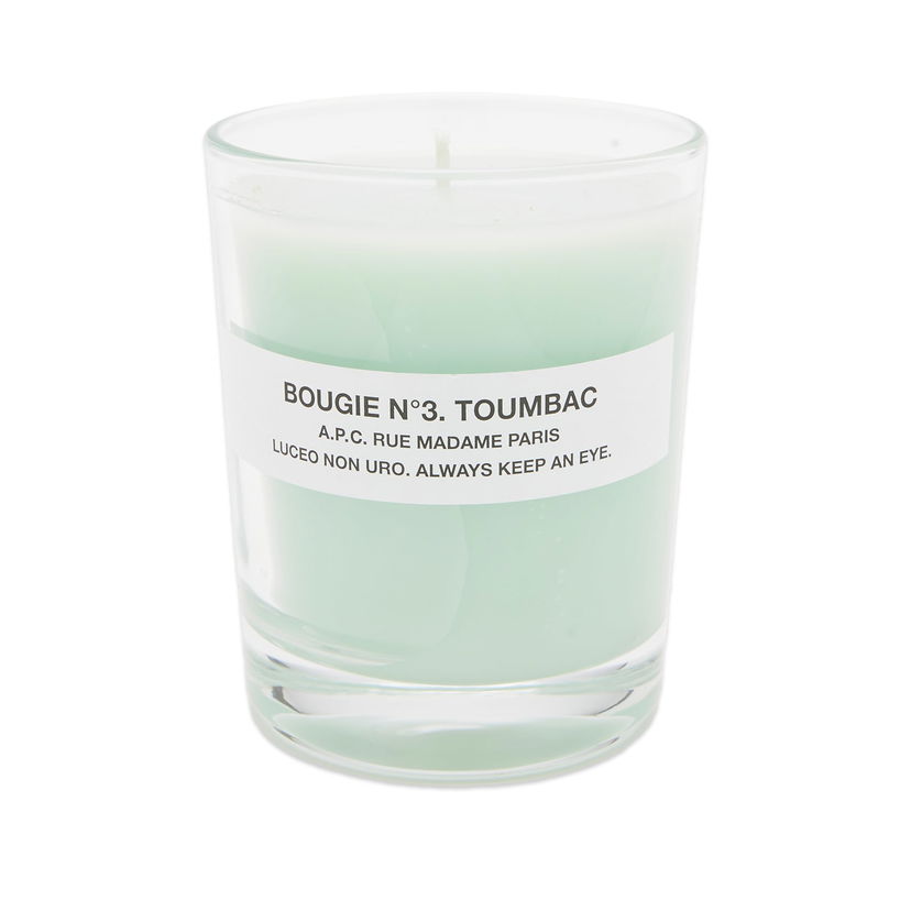 Свічки A.P.C. Candle No.3 in Toumbac Зелений | YBZAA-M84001-VAC