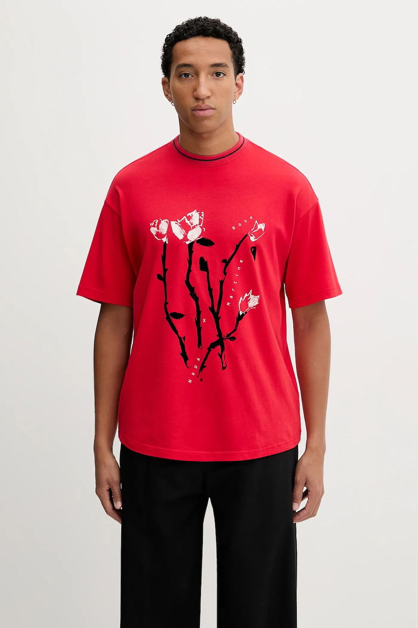 Футболка Napapijri Martine Rose Rose Graphic T-Shirt Червоний | NP0A4I56RB11