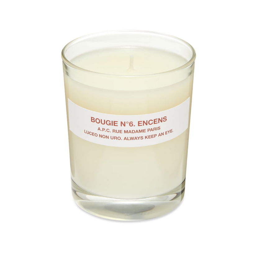 Свічки A.P.C. Candle No.6 in Incense | END. Clothing білий | YBZAA-M84001-VAG