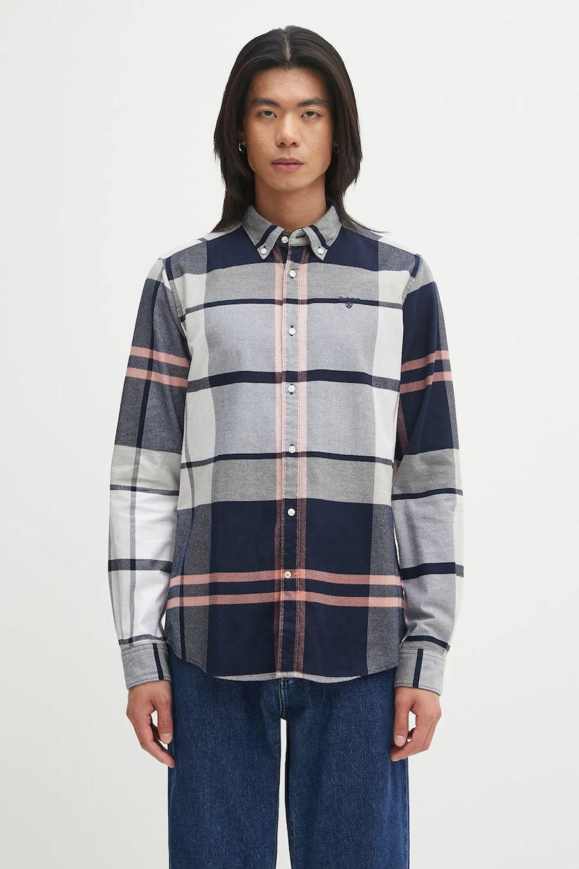 Сорочка Barbour Barbour Iceloch Tailored Tartan Button-Down Shirt Різнокольоровий | MSH4994TN42