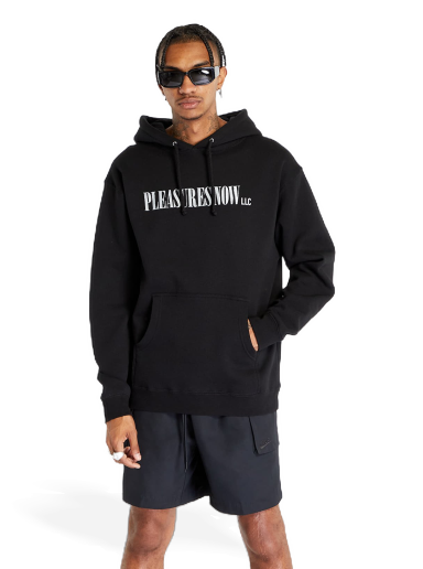 Світшоти Pleasures LLC Fleece Hoodie Black чорний | P23F054 BLACK