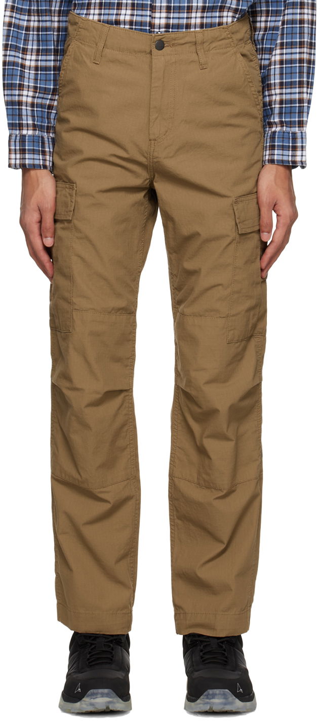 Штани карго Carhartt WIP Regular Fit Cargo Pants Коричневий | I015875
