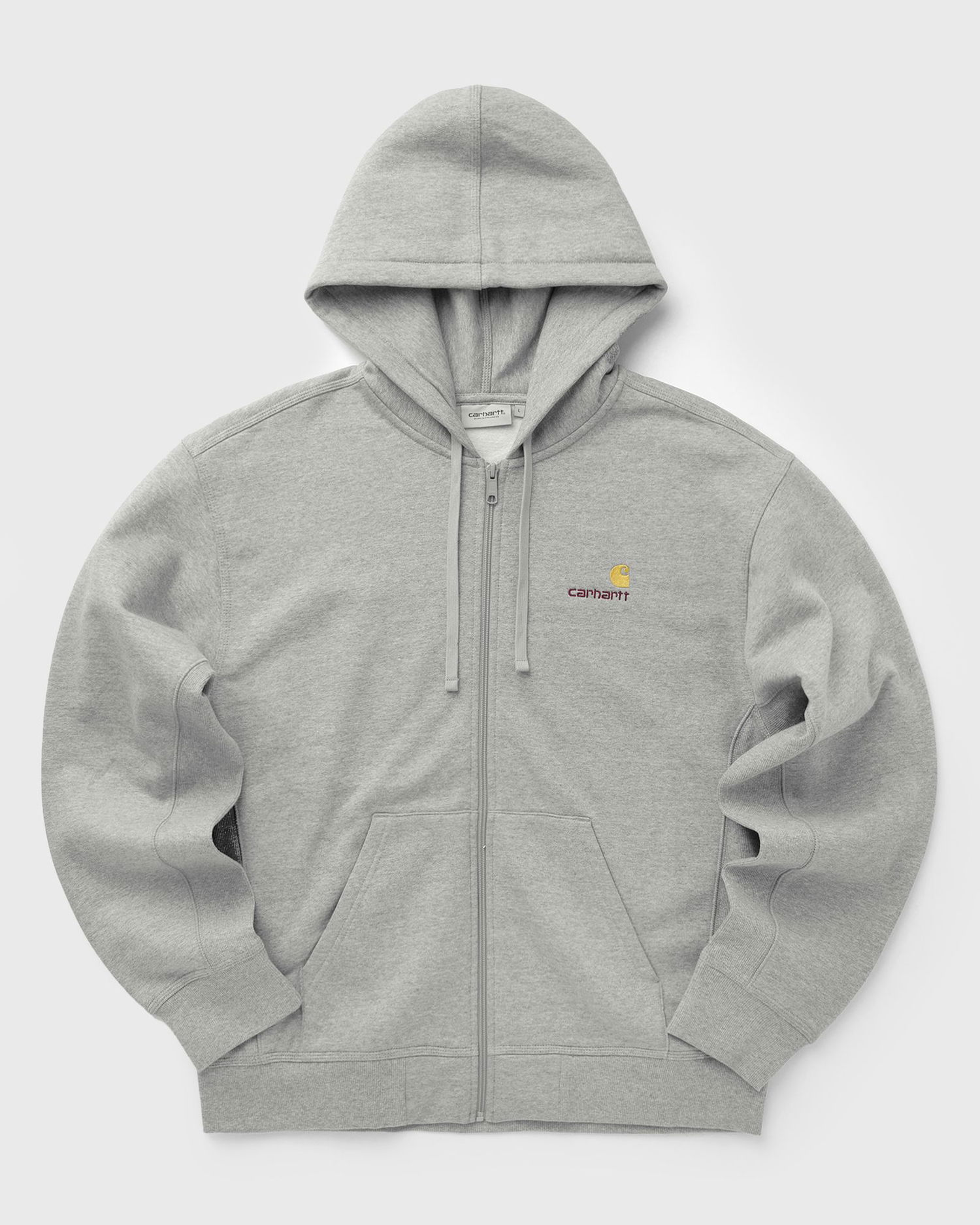 Світшоти Carhartt WIP Full-Zip Hooded American Script Jacket Сірий | I033063-V6.XX, 0
