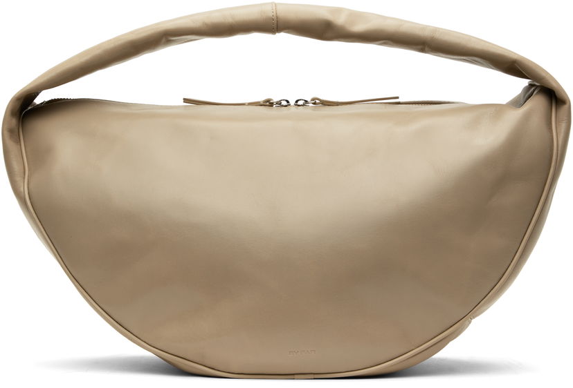 Сумочка BY FAR BY FAR Maxi Cush Bag бежевий | MWBSB022CL034BG038PL