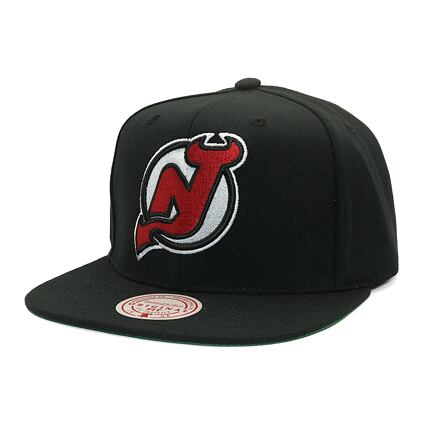 Кепка Mitchell & Ness New Jersey Devils Top Spot Snapback чорний | HHSS6743-NJDYYPPPBLCK, 0