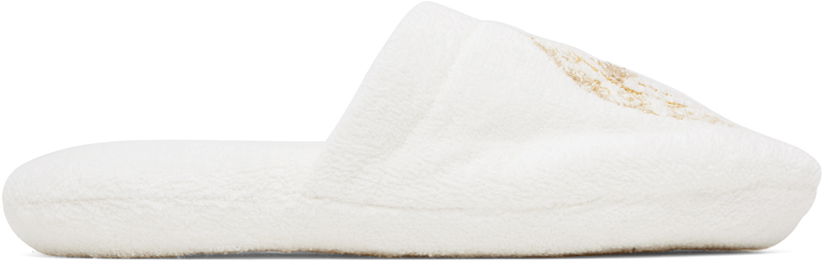 Кросівки та взуття Versace Medusa Gala Slippers білий | ZSLB00004_1A11941
