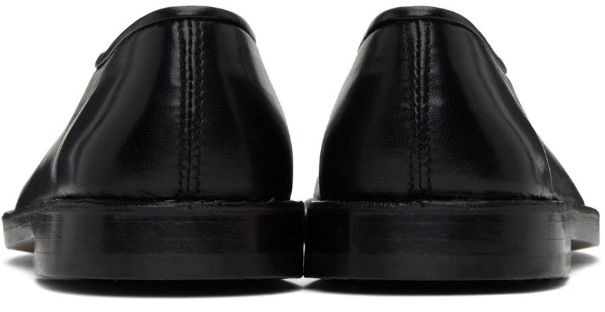 Кросівки та взуття LEMAIRE Flat Piped Slippers чорний | FO0007 LL0023, 1