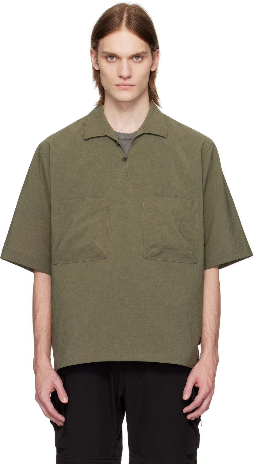 Сорочка Snow Peak Snow Peak Light Poplin Shirt Зелений | SH-25SU004