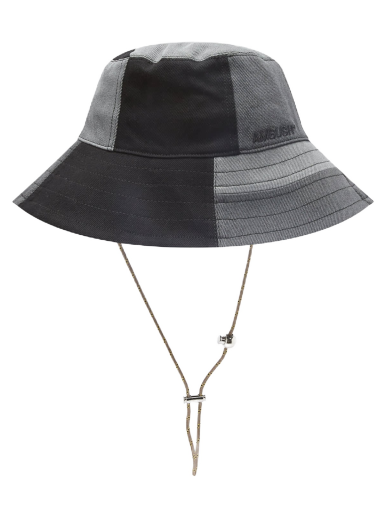 Капелюх Ambush Patchwork Stoppers Bucket Hat чорний | BMLA007S23DEN0011200