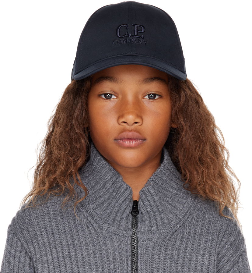 Кепка C.P. Company C.P. Company Kids Embroidered Cap темно-синій | 14CKAC045-006288A