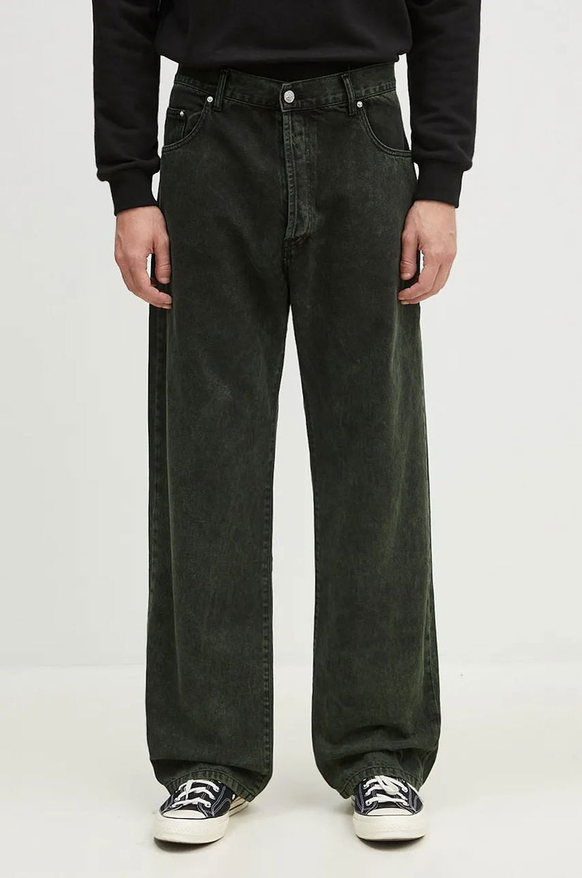Джинси Aries Acid Wash Batten Jeans Зелений | AR3131302